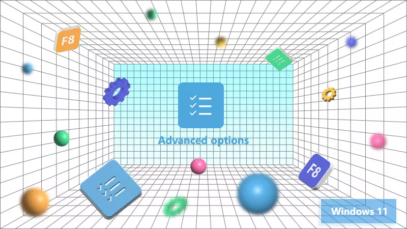 设置F8密钥以快速访问Windows 11中的高级启动选项