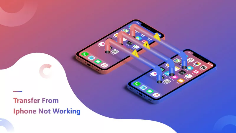 “直接从iPhone传输数据”不起作用？修复6种方法！