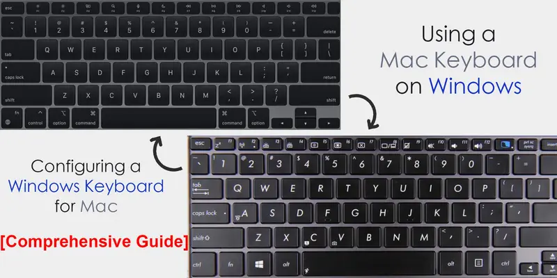 配置Mac的Windows键盘，反之亦然