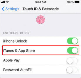 如何使用iTunes＆Apps商店中的触摸ID或面对ID付款