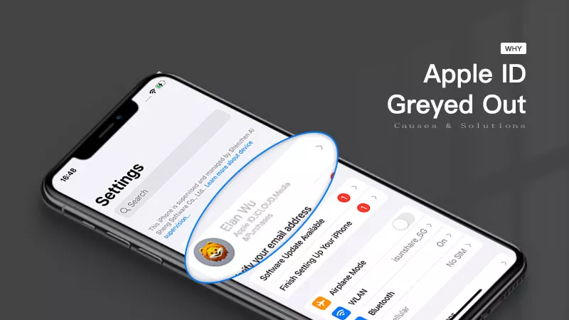 為什麼Apple ID灰色？如何修復
