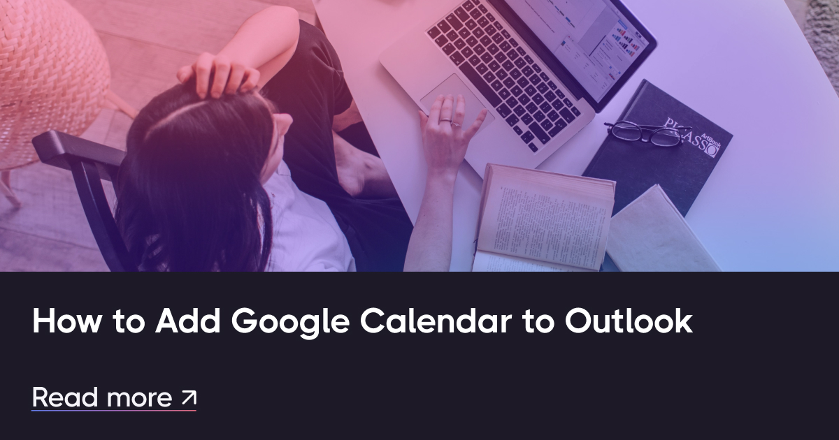 如何将Google日历添加到Outlook