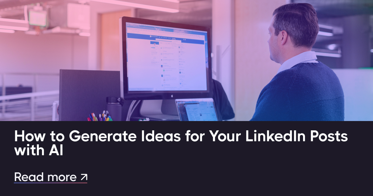 如何使用AI為LinkedIn帖子生成想法