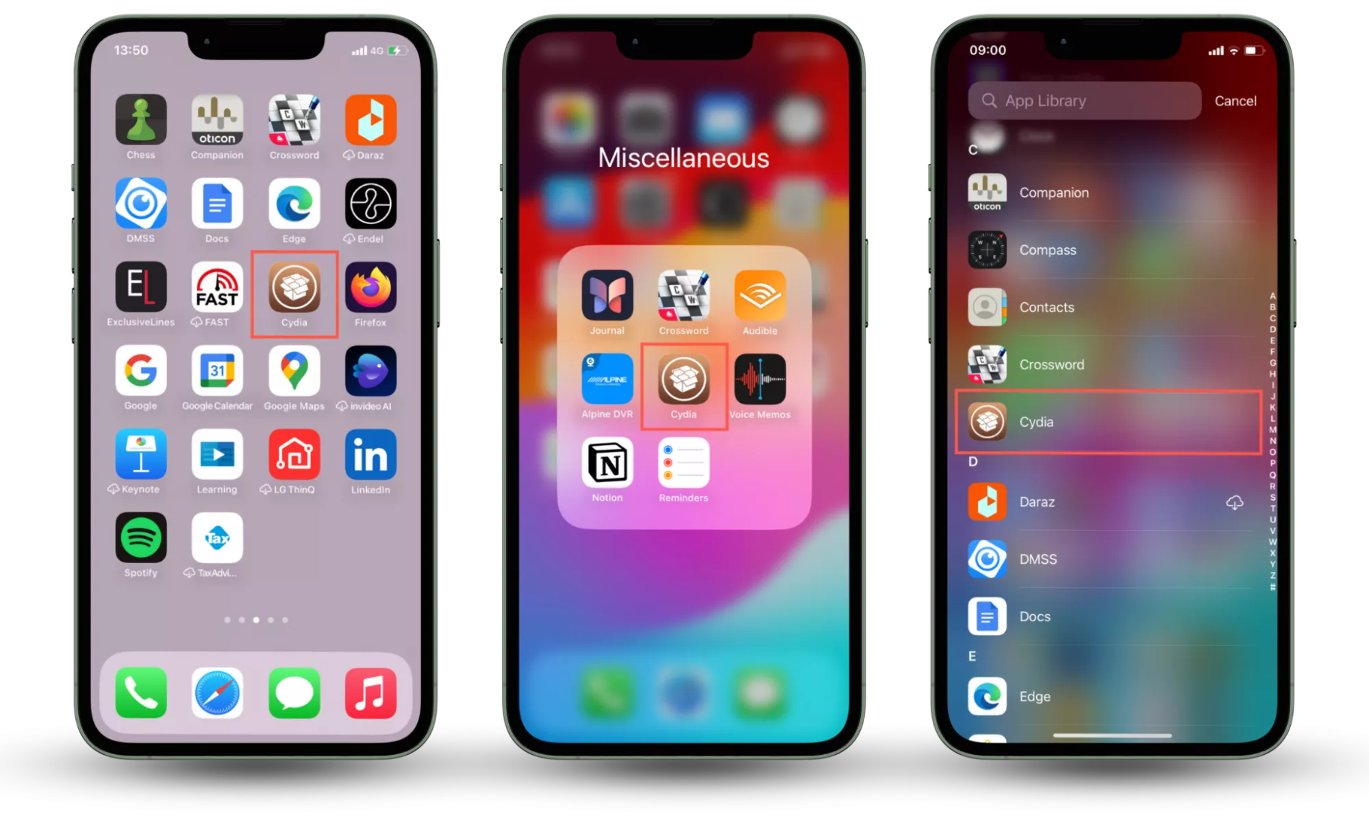 如何在iPhone上找到隐藏的Cydia