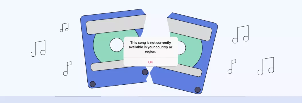 这首歌目前在您的国家或地区尚不可用（解决此问题）