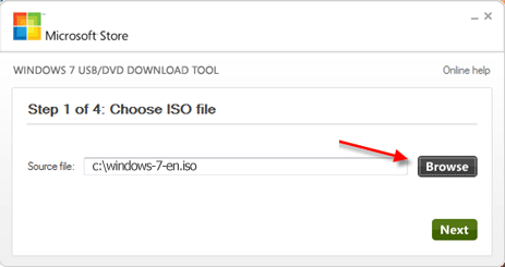 如何为Windows 7制作USB安装磁盘