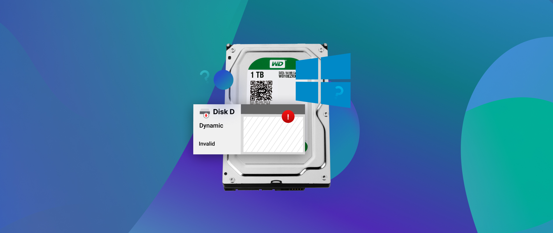 如何修复动态磁盘是Windows上无效的错误