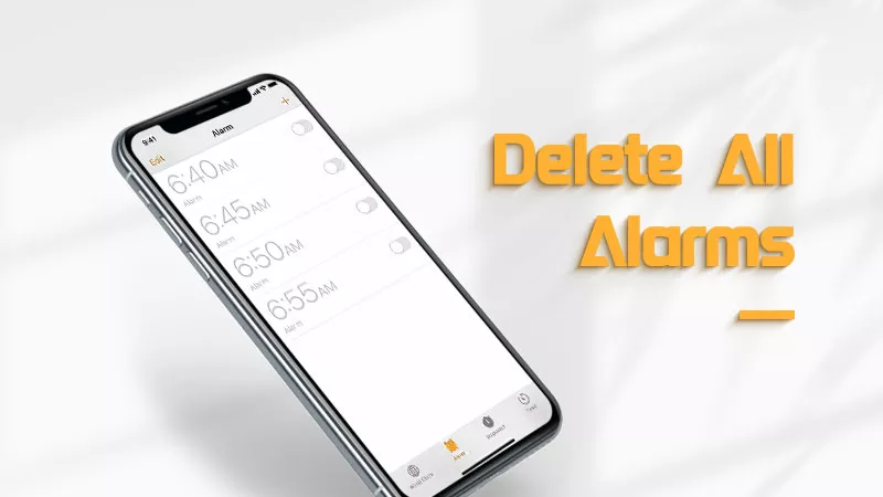 如何一次删除iPhone上的所有警报？