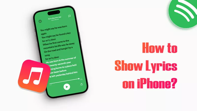 如何在iPhone上显示歌词？包括苹果音乐或Spotify！