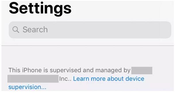 如何删除iPhone/iPad上的移动铁MDM配置文件
