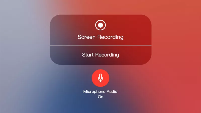 如何在iPhone上用声音录制我的屏幕