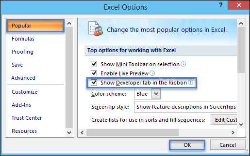 在Excel 2007,2010,2013中创建下拉列表日历