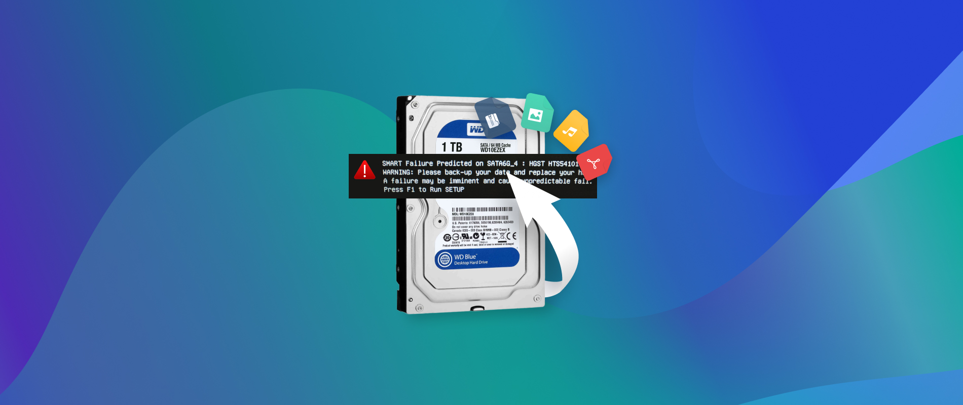 如何解决“硬盘上预测的智能故障”错误并恢复数据