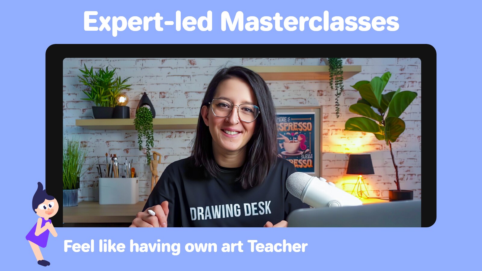 绘画简化：学习如何用绘图台绘制