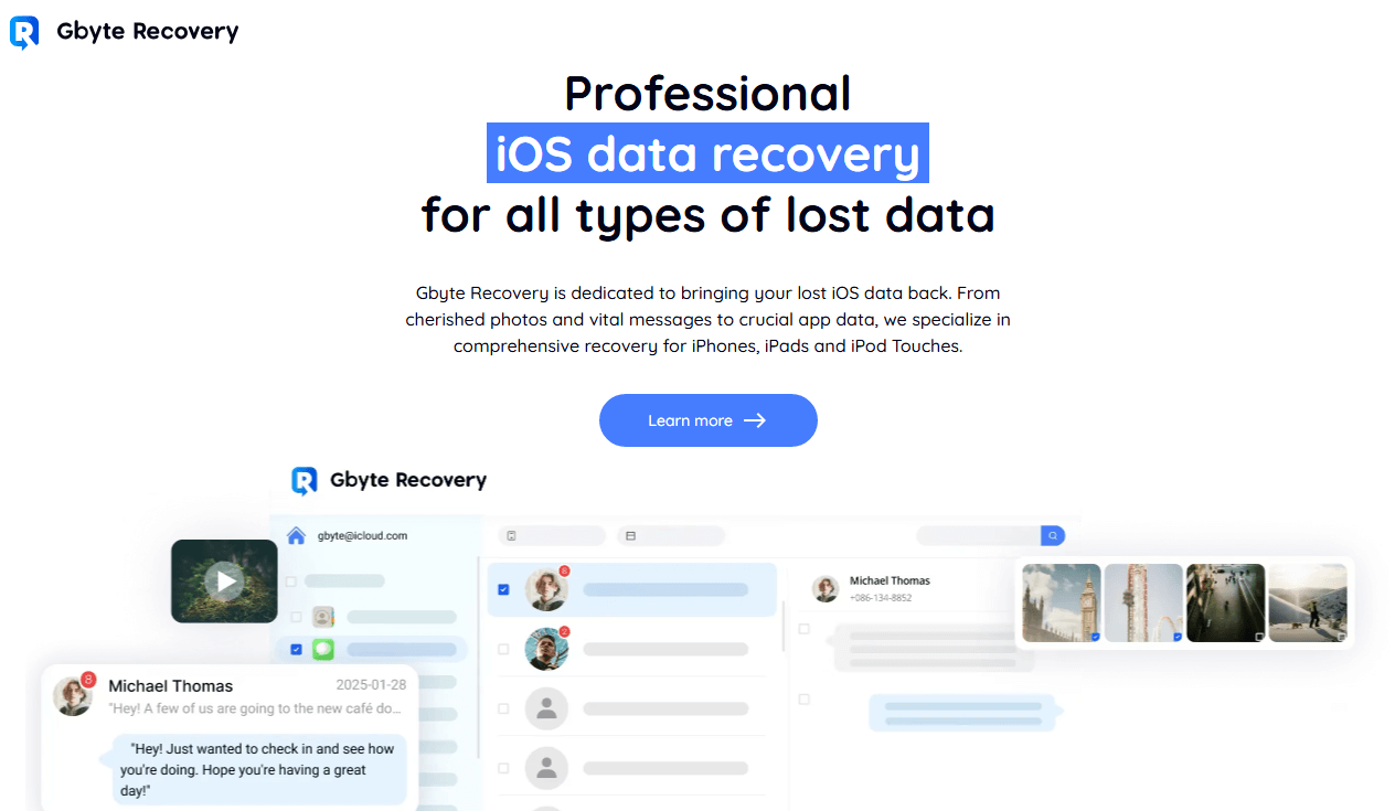 GBYTE恢復評論2025：它可以從損壞的iPhone中拯救數據嗎？