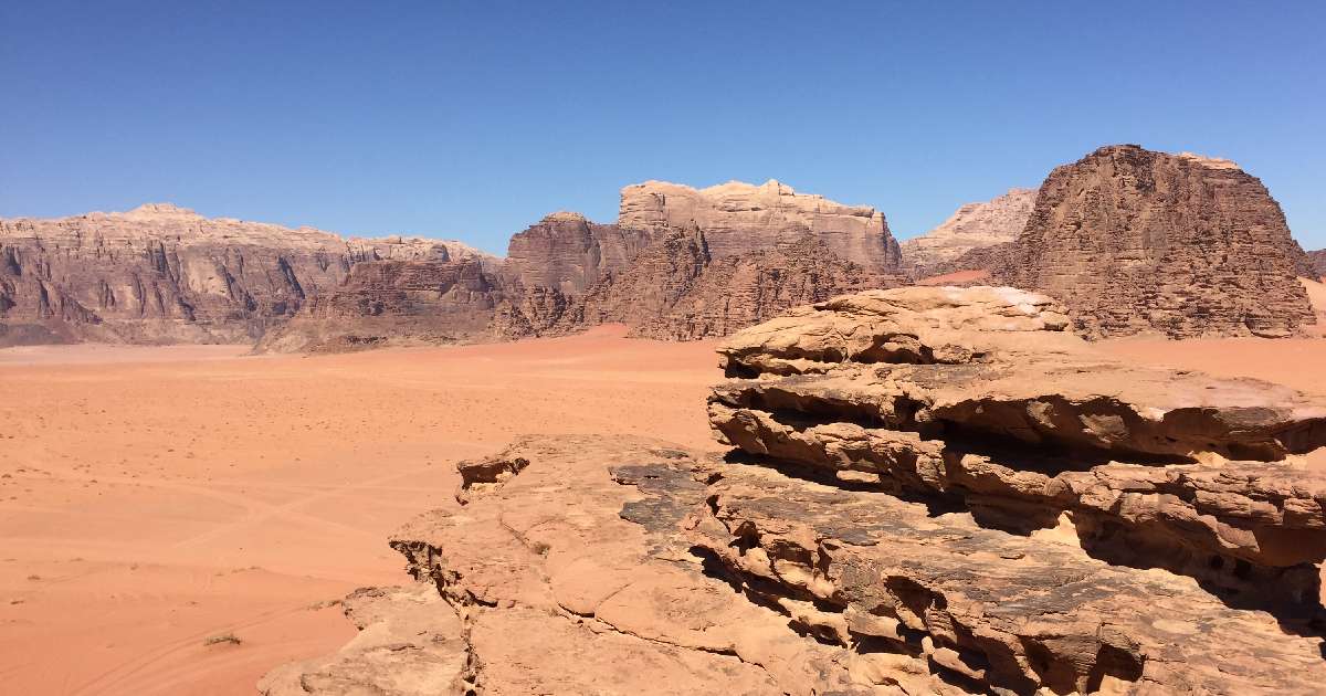 如何在24小时内参观瓦迪朗姆酒和约旦的贝都因人营地