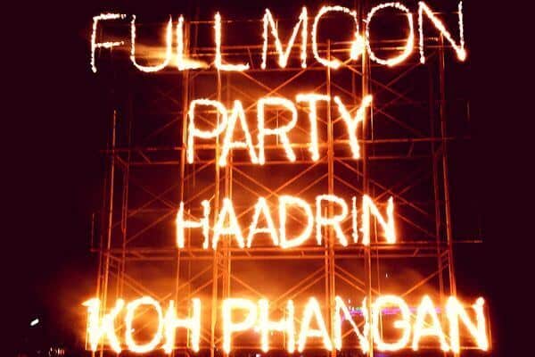 泰国的Koh Phangan满月派对