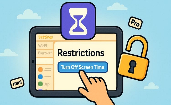 如何关闭任何 iPad 上的限制 [Air/Pro/9 代及更多]