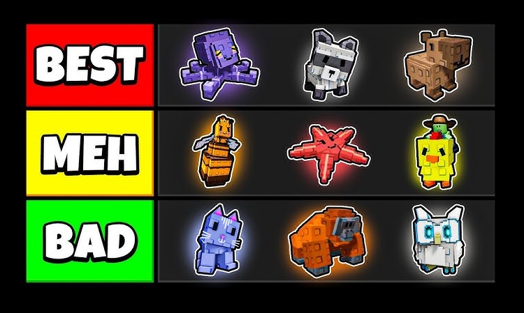 种植花园宠物等级列表（2025 年 8 月）：选择最好的宠物