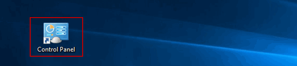 在 Windows 10 桌面上创建控制面板快捷方式