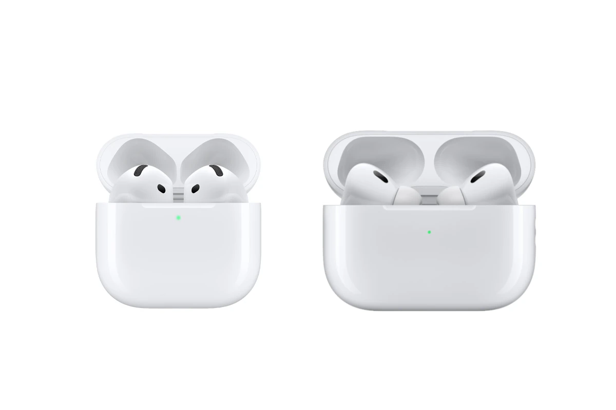 Apple Airpods 4与Airpods Pro 2：比较主要功能