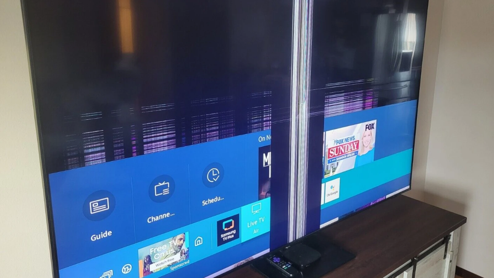 您可以修复破损的电视屏幕吗？