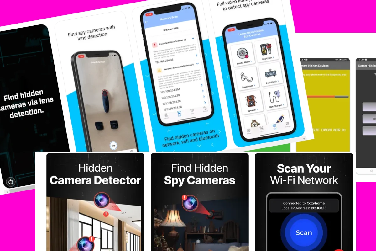 手机最好的隐藏摄像机检测器应用程序