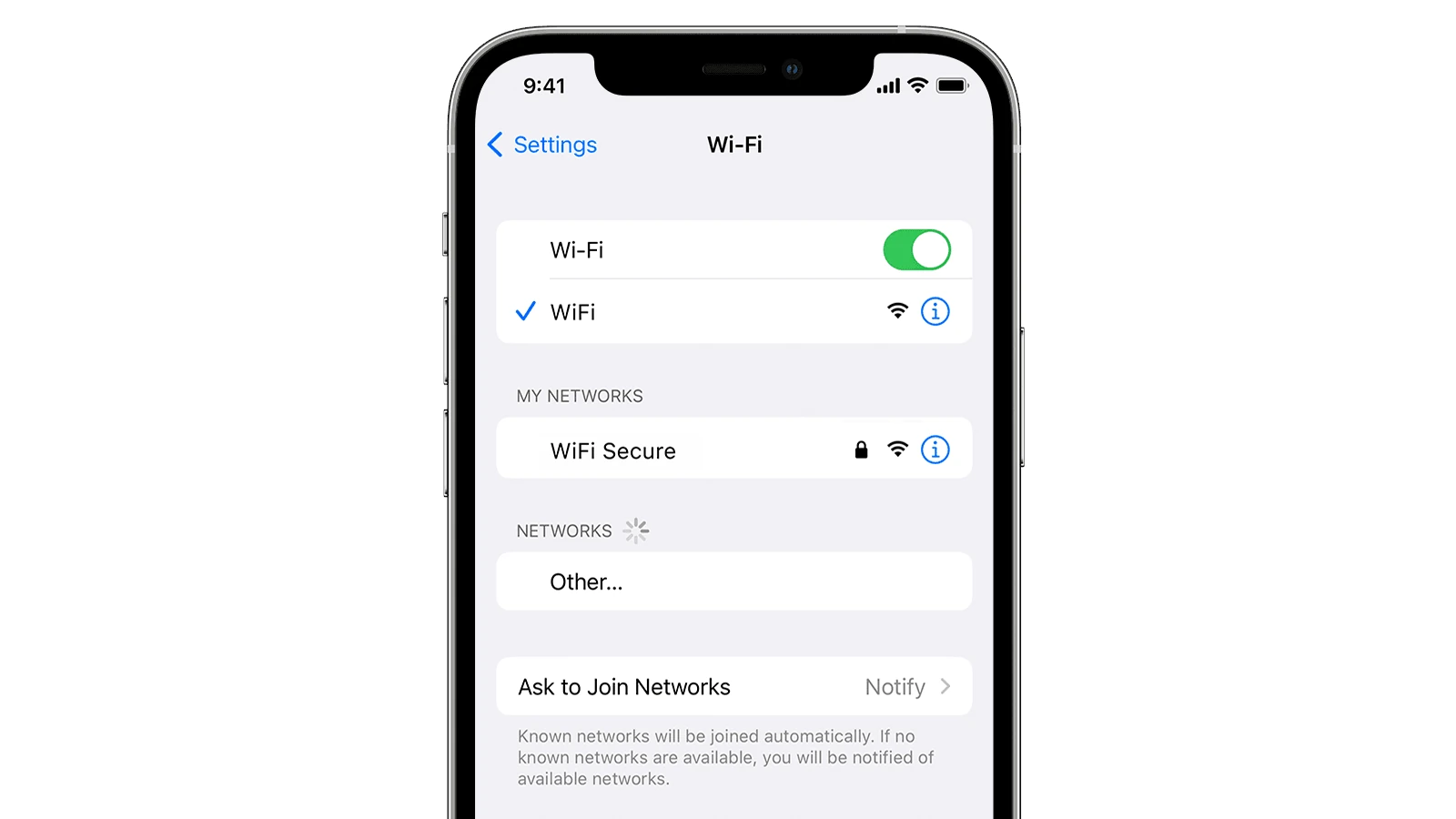 我放下手機，現在它無法連接到Wi-Fi