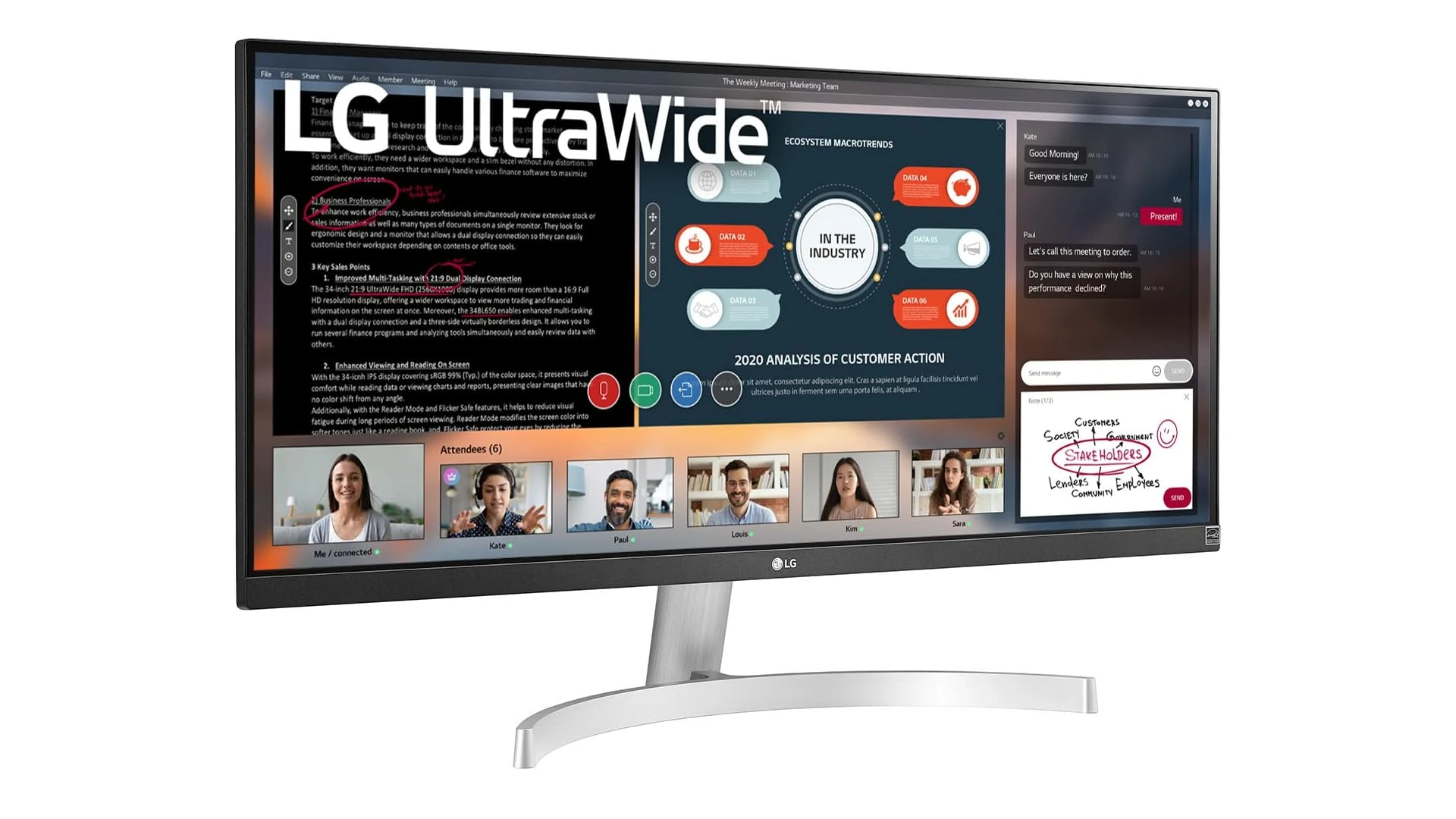 最佳大屏幕超宽监视器（34英寸