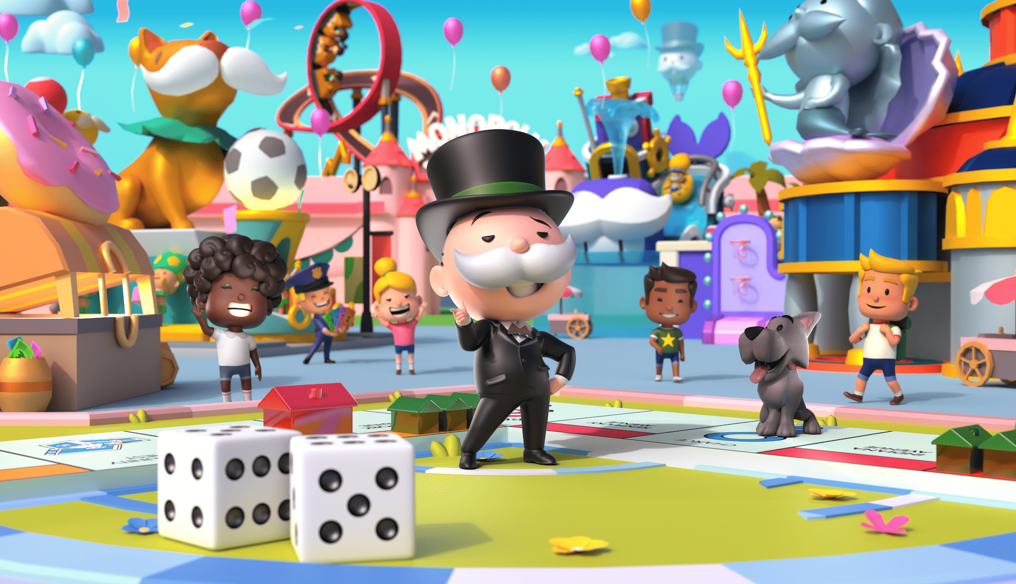 垄断的最后一天，雪地赛车手