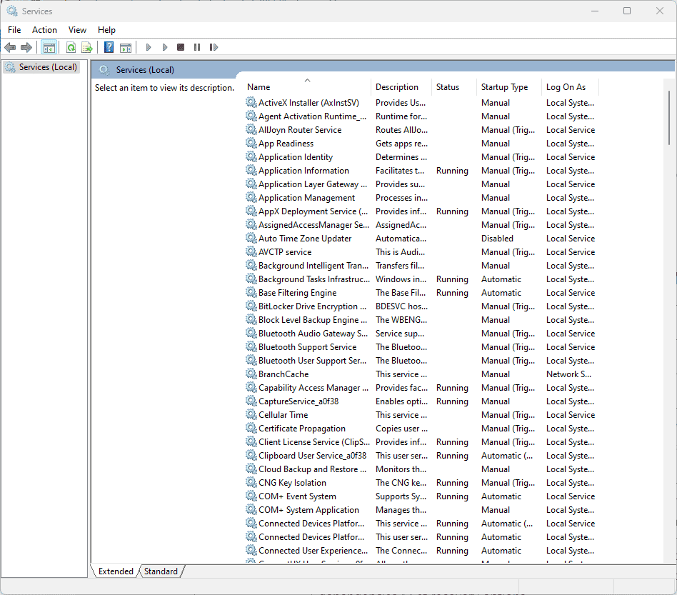 Windows Services Management：Services.MSC指南