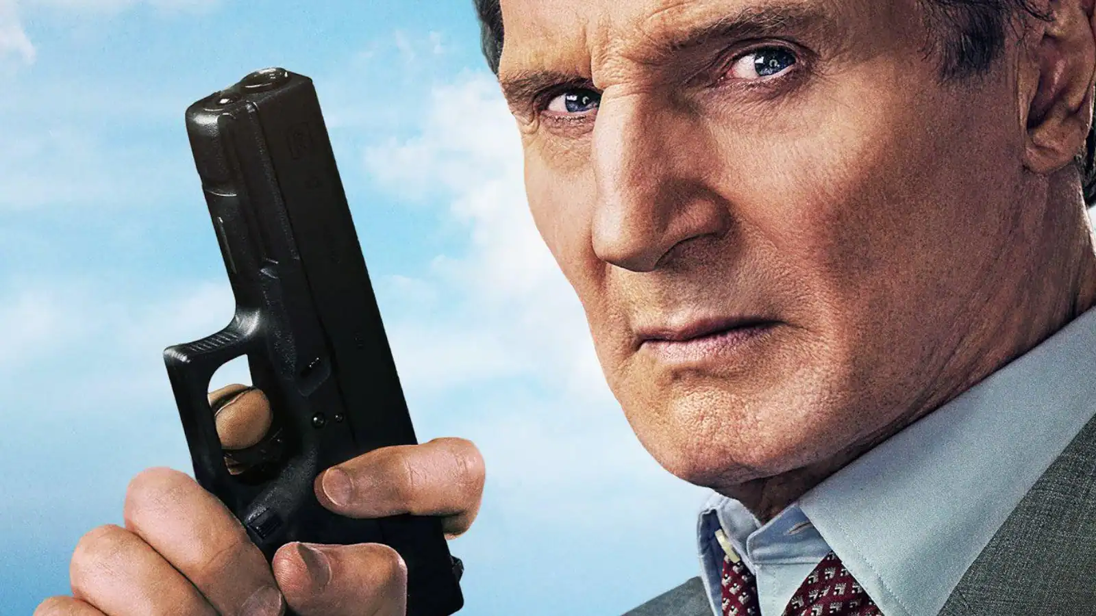 新的“裸枪”海报在AI上摆动，并为利亚姆·尼森（Liam Neeson）的闹剧首次亮相定下了基调