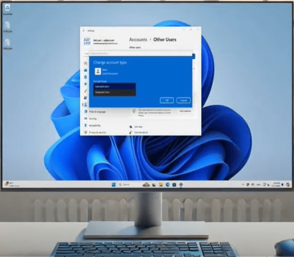 如何从Microsoft帐户切换到Windows 11上的本地帐户