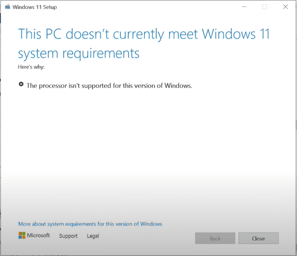 如何在不支持的设备上安装Windows 11 