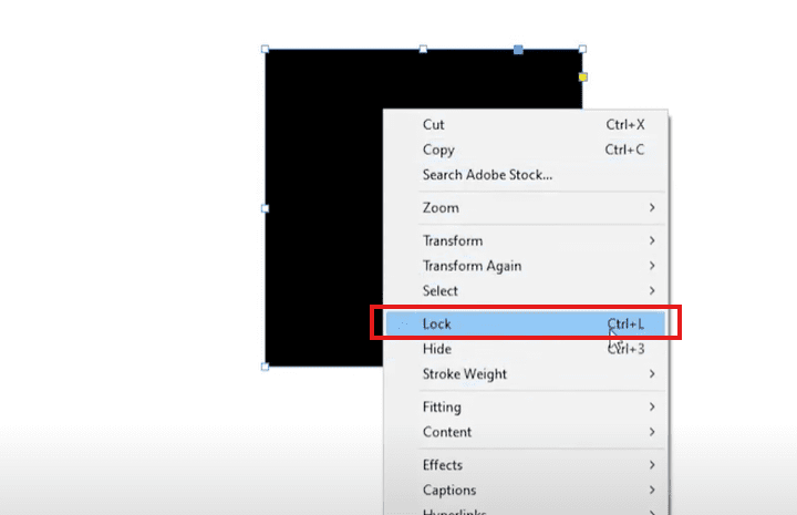 如何在Adobe Indesign中锁定和解锁对象