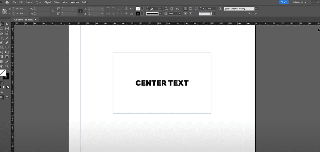 如何将文本集中在Adobe Indesign的盒子中：逐步指南