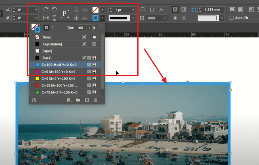 如何在Adobe Indesign中添加和自定義圖像的邊界