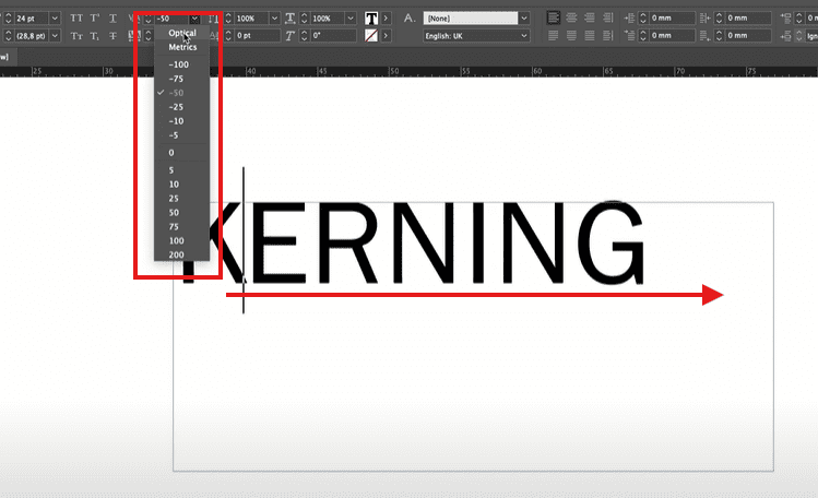 如何在Adobe Indesign中調整Kerning：逐步指南