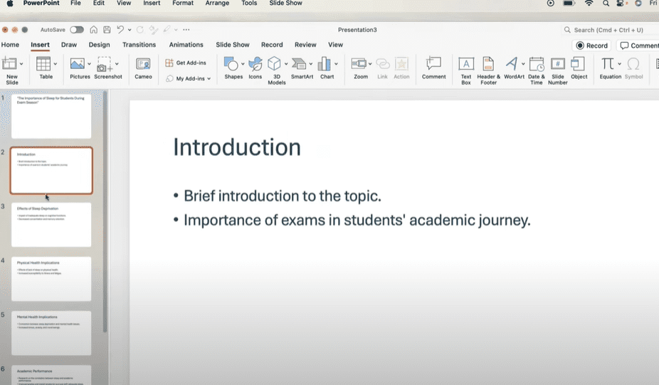 使用Chatgpt和AI工具创建有效的演示文稿