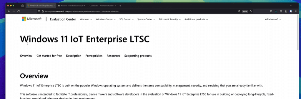 完美的轻巧窗口安装：Windows 11 IoT Enterprise LTSC