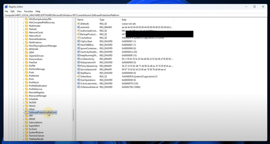 如何使用注册表编辑器找到Windows产品密钥