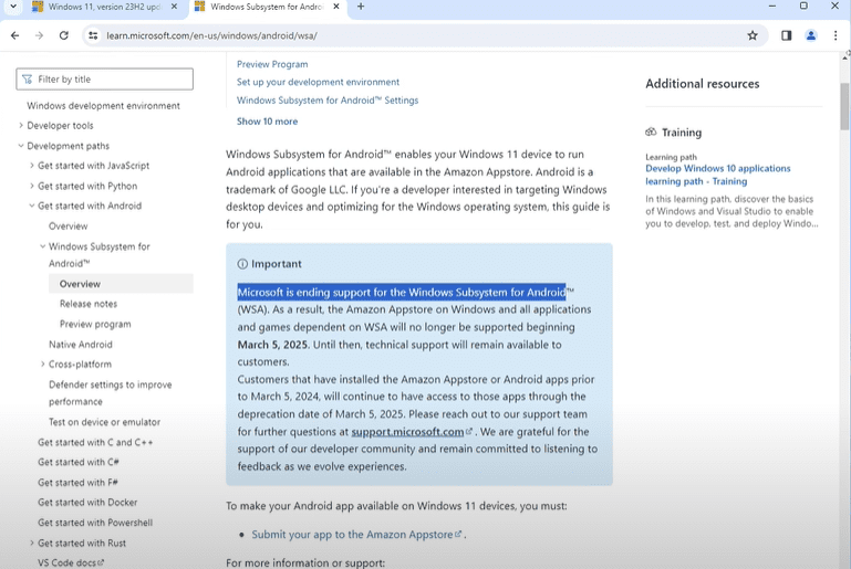 微軟結束WSA支持後，如何在Windows 11上運行Android應用