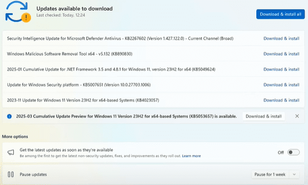 如何单击控制Windows更新：暂停或禁用更新