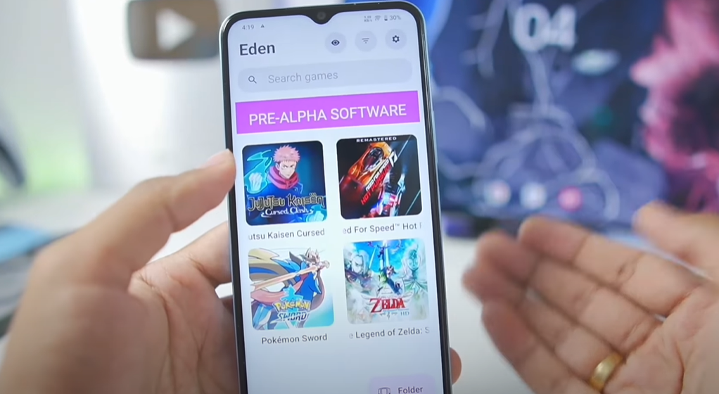 在低端Android设备上测试Eden Nintendo开关模拟器