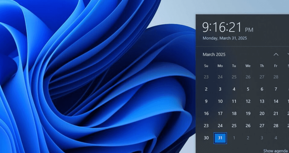 Windows 10更新带回时钟秒