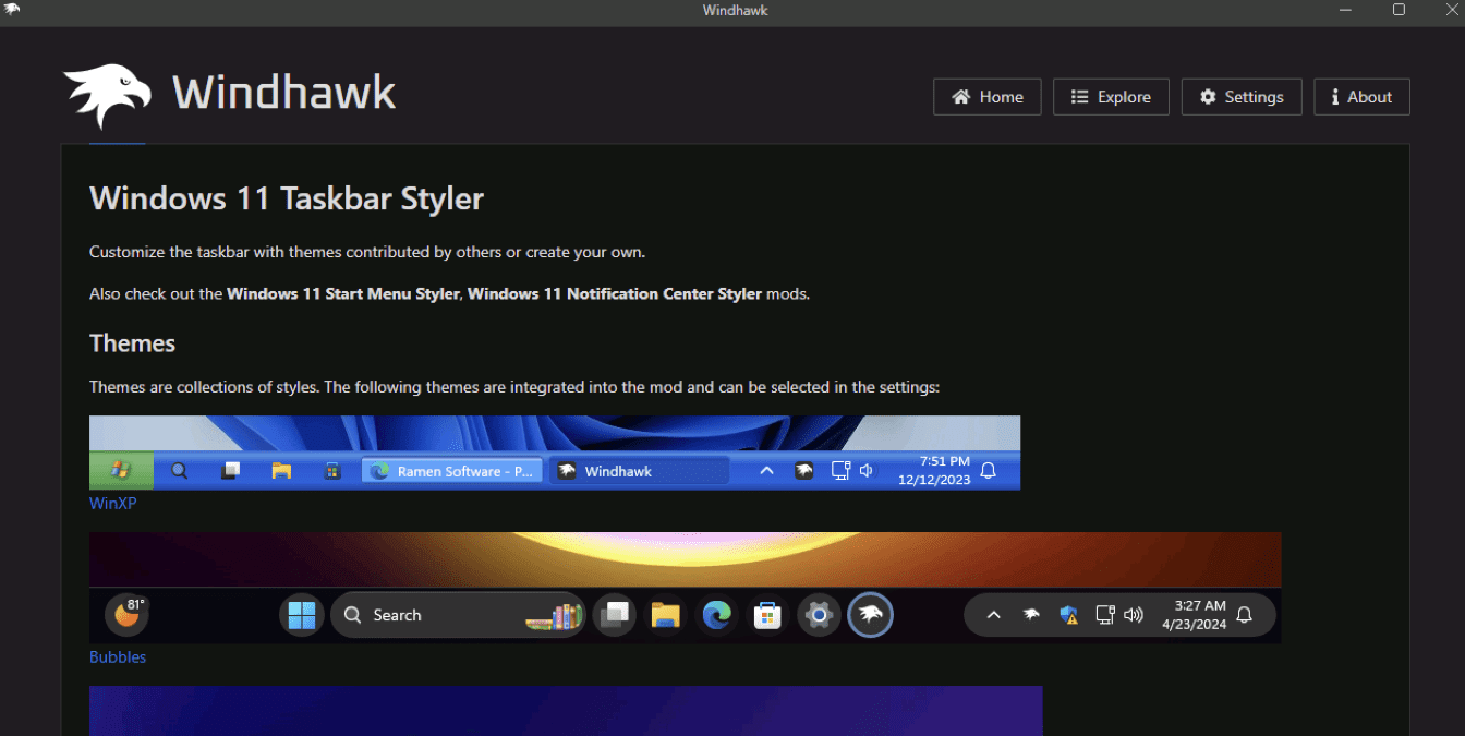 Windhawk自定義Windows 11：完整的指南