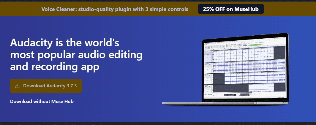 如何使用Audacity在计算机上记录内部音频：逐步指南
