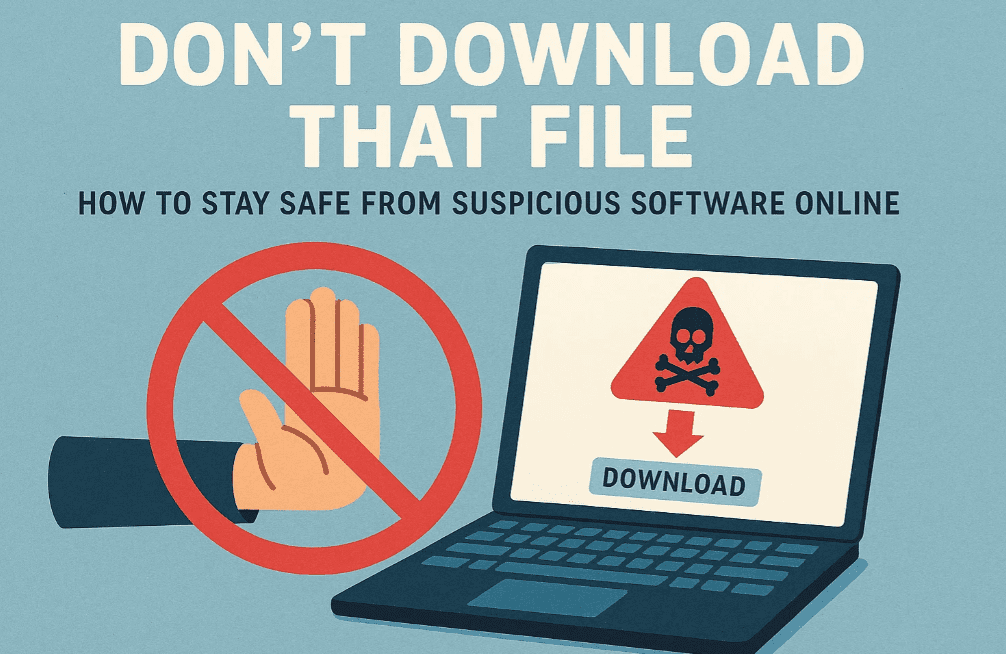 不要下载该文件：如何在线安全地从可疑软件中保持安全