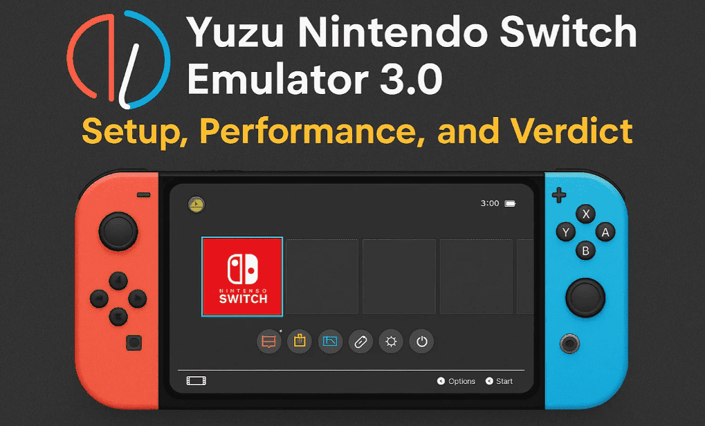 Yuzu Nintendo Switch Emulator 3.0用于Android：设置，性能和判决