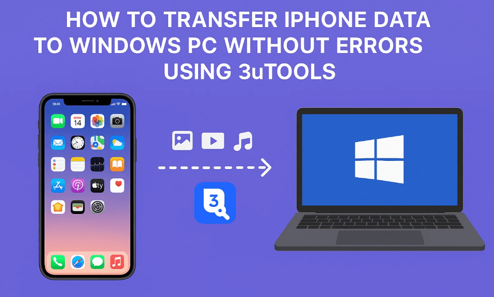 📲如何使用3utools將iPhone數據傳輸到Windows PC中